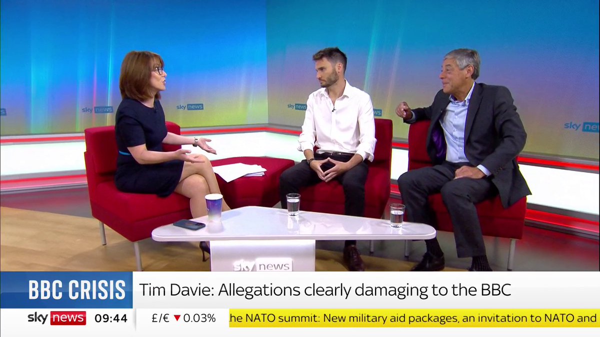 How well is the BBC controlling the narrative surrounding allegations of one of their presenters paying for explicit images? Here's Patrick Cousens, Reputation Management Expert and David Engel, Reputation Lawyer. #KayBurley FC