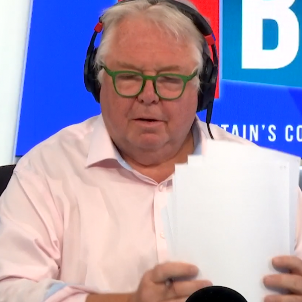 'The Tories have wanted to shut her up for so long!" 'John try taking a breath.' Frustrated caller John and ＠NickFerrariLBC debate as they discuss broadcaster Carol Vorderman's latest spat with Conservative MPs.