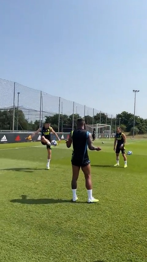 One-touch warm-up 🤌