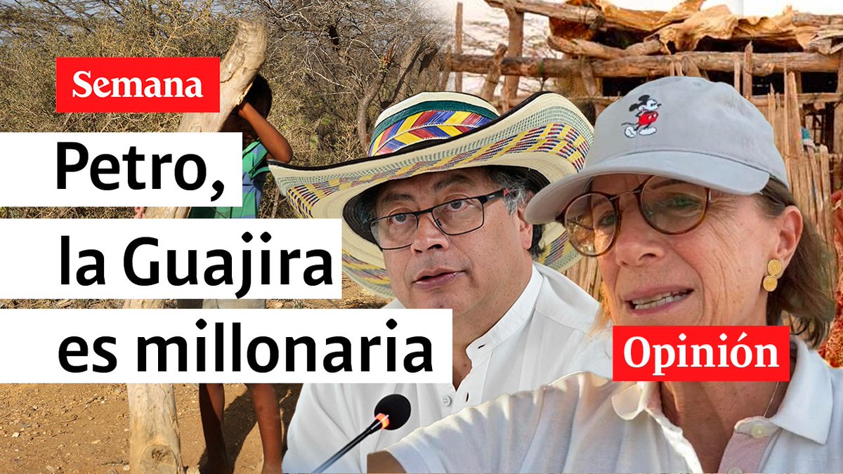 “Petro y sus ministros vinieron a La Guajira y decretaron emergencia económica para solucionar el problema del hambre. Absurdo, innecesario. La Guajira no es pobre. Aquí lo que hay es plata. Lo que sobran son ladrones”: Salud Hernández-Mora.