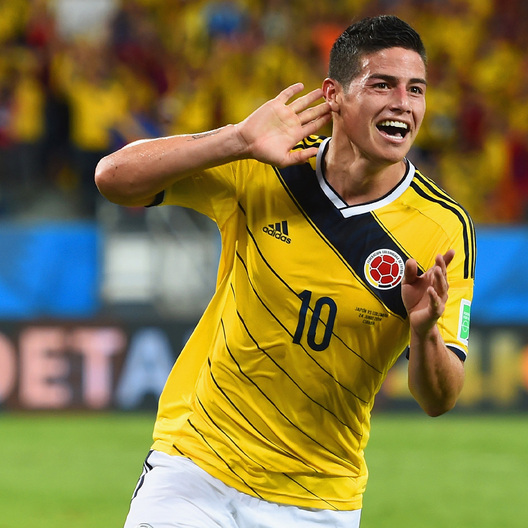 Una zurda 𝙘𝙖𝙡𝙞𝙙𝙤𝙨𝙖 🎩 🇨🇴 ¡Feliz cumpleaños, James Rodríguez! 👏