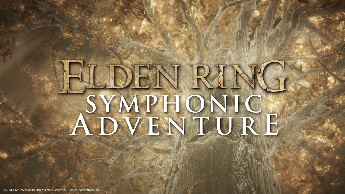 The power. The danger. The exhilaration. Relive your journey through the Lands Between during the official #ELDENRING Symphonic Adventure, a live orchestral performance tour beginning in Paris on January 13, 2024. Ticket sales open tomorrow @ 16:00 CEST: