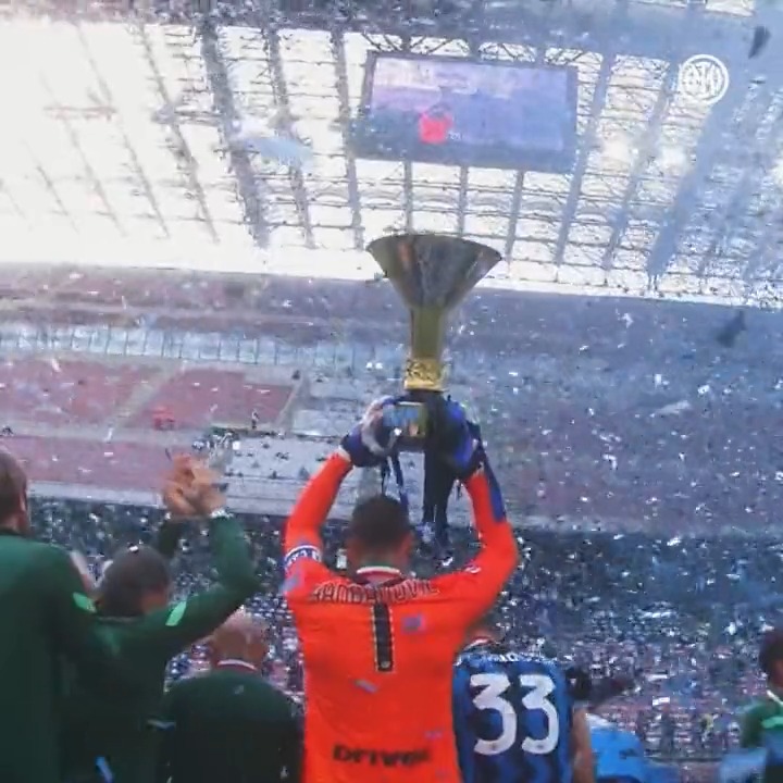 Thank you, Samir 🧤🖤💙 #ForzaInter
