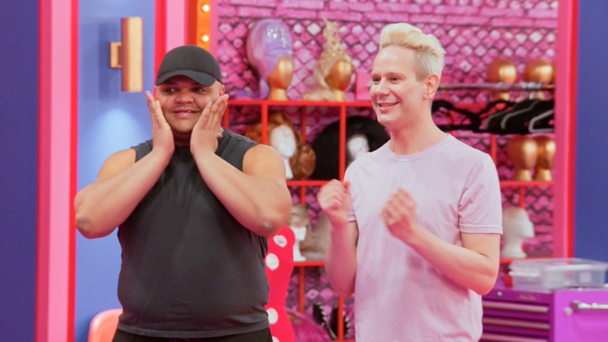 With the finish line in sight, Mama Ru has a surprise for our top two All Stars…🤭 A new episode of #AllStars8 starts streaming FRIDAY on #ParamountPlus! 👑
