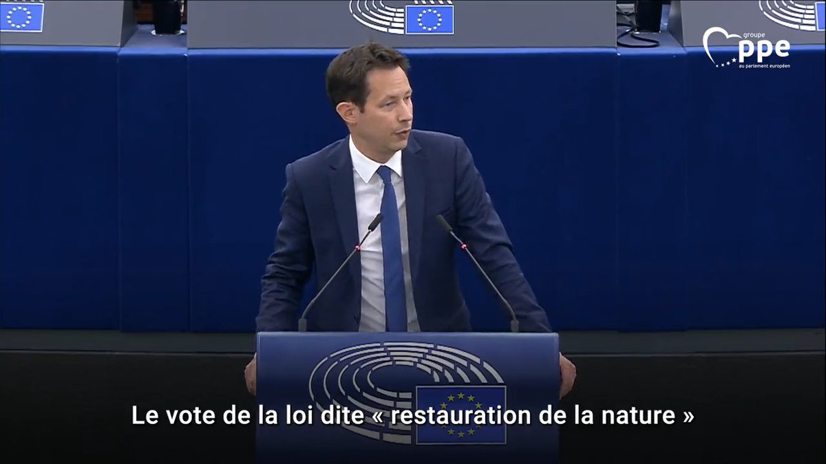 À 12 voix près, une nouvelle réglementation environnementale, sur laquelle nous alertons depuis des mois, est votée par la gauche, les verts et LREM. En organisant la décroissance de l’Europe, elle fragilisera autant nos pays que la protection de la nature. Contresens historique.