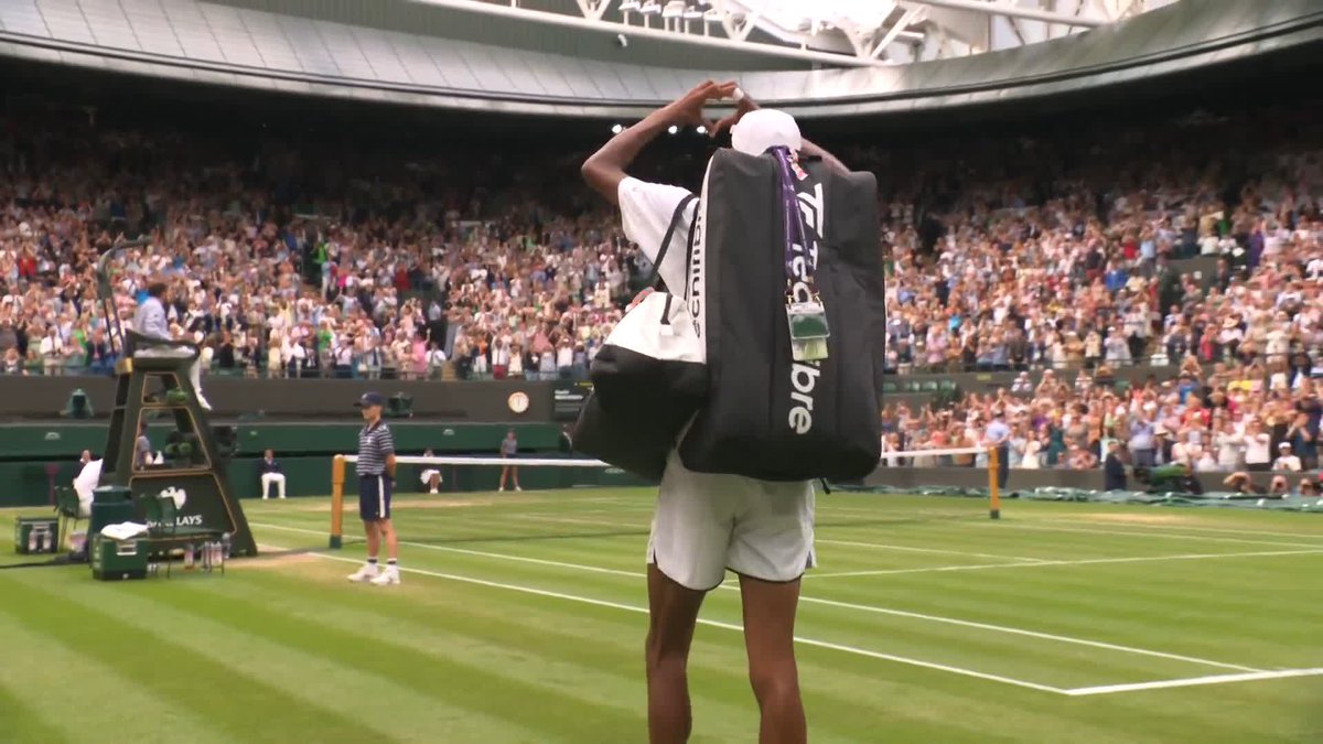 What a ride 👏 Congratulations on a remarkable run at The Championships 2023, Christopher Eubanks 🙌 #Wimbledon