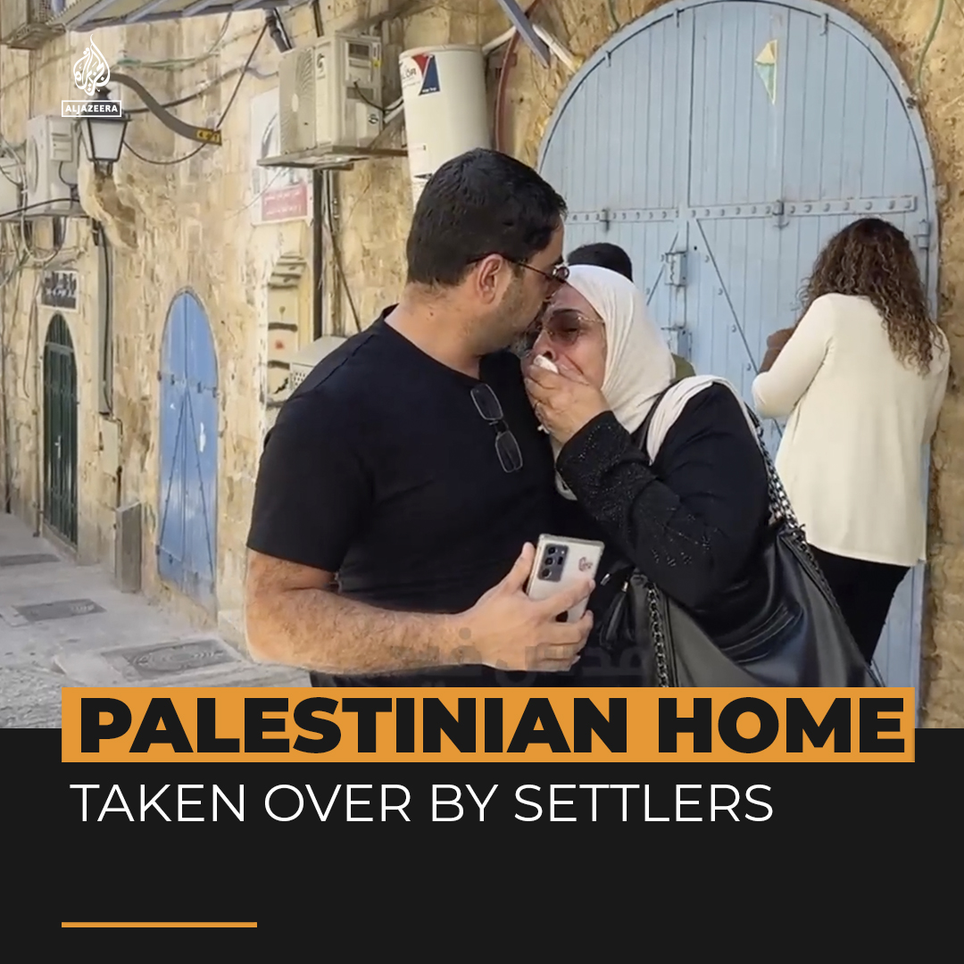 This Palestinian family has been expelled by Israeli forces from their home in occupied East Jerusalem where they have lived for more than 70 years ⤵️