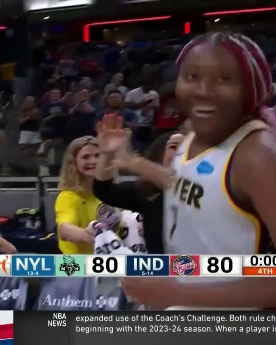 ALIYAH BOSTON BUZZER-BEATER TO FORCE OT‼️