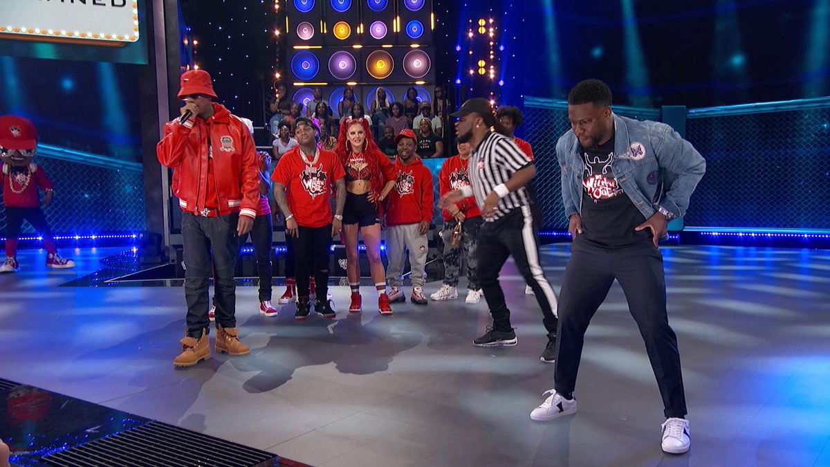 My guy Nick didn't stand a chance against THE Kevin Hart in this one 😭 Catch 2️⃣ BRAND NEW episodes of #WildNOut TOMORROW starting at 9/8c only on VH1 🙌