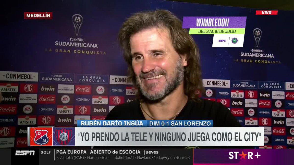 “El fútbol es como la vida, uno no juega como quiere, juega como puede”. No más palabras.