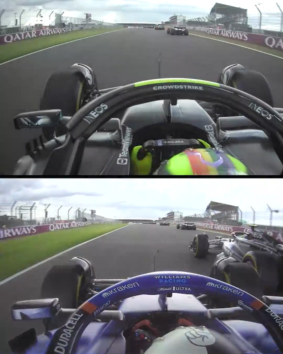 Albon ⚔️ Hamilton Hamilton’ın araç kendi kendiyle savaşıyor lafına daha yakından tanık oluyoruz
