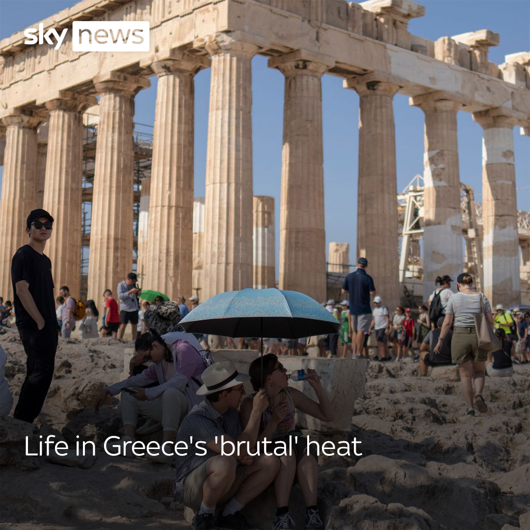 The Cerberus heatwave is gripping Europe, with reports of tourists collapsing across the continent after a man died in northern Italy on Tuesday. Read more 🔗
