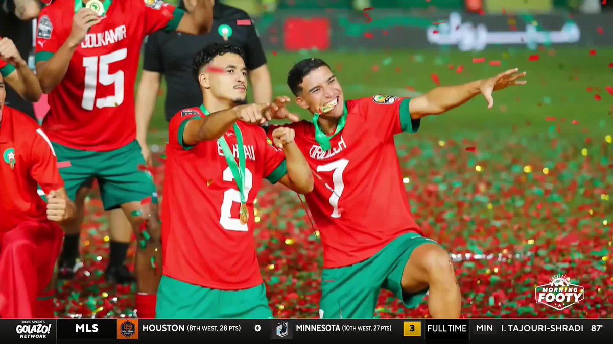 We spoke about the rise of Moroccan football 🇲🇦 today on Morning Footy. Senior men’s and women’s team, the U23s champions of Africa, and even the domestic league getting the recognition they deserve! ✨ CBS Sports Golazo ⚽️
