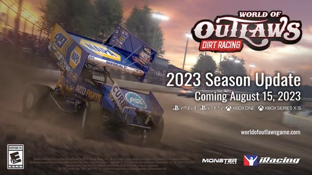 New tracks, new car, new drivers, new features, new paint schemes. The World of Outlaws: Dirt Racing 2023 Season Update is PACKED full of content and hits PlayStation and Xbox on August 15th! Read More: