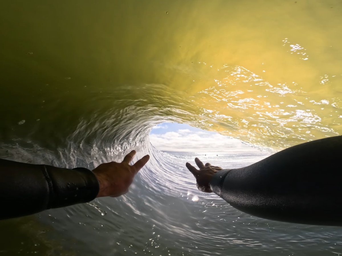 Dreams come true for Pedro Boonman 🤤 He scored the wave of his lifetime in Namibia with #GoProHERO11 Black + earned a $1,000 GoPro Award. #GoPro #HyperSmooth #GoProSurf #Surfing #Surf #SkeletonBay #Namibia #POV