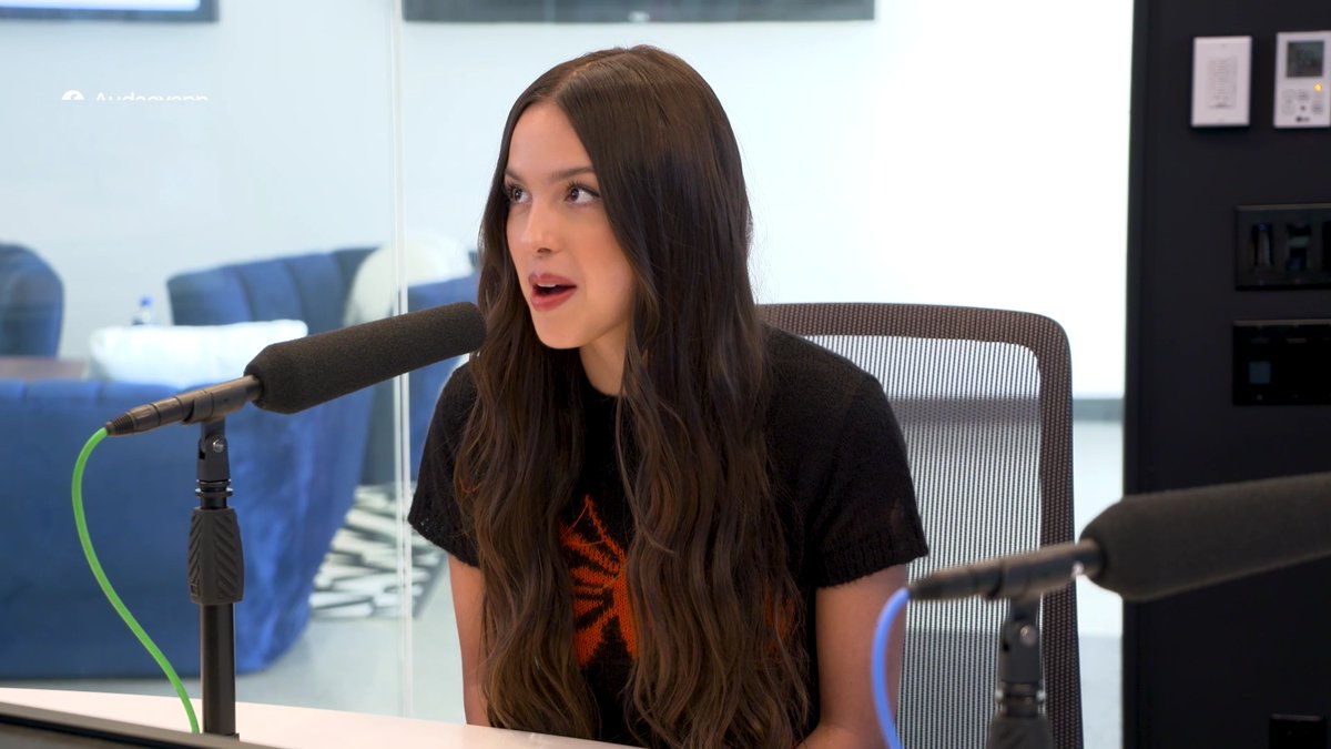 The premiere of #AudacyCheckIn with Olivia Rodrigo, hosted by Bru, is happening now! Watch the full video 💜 💜