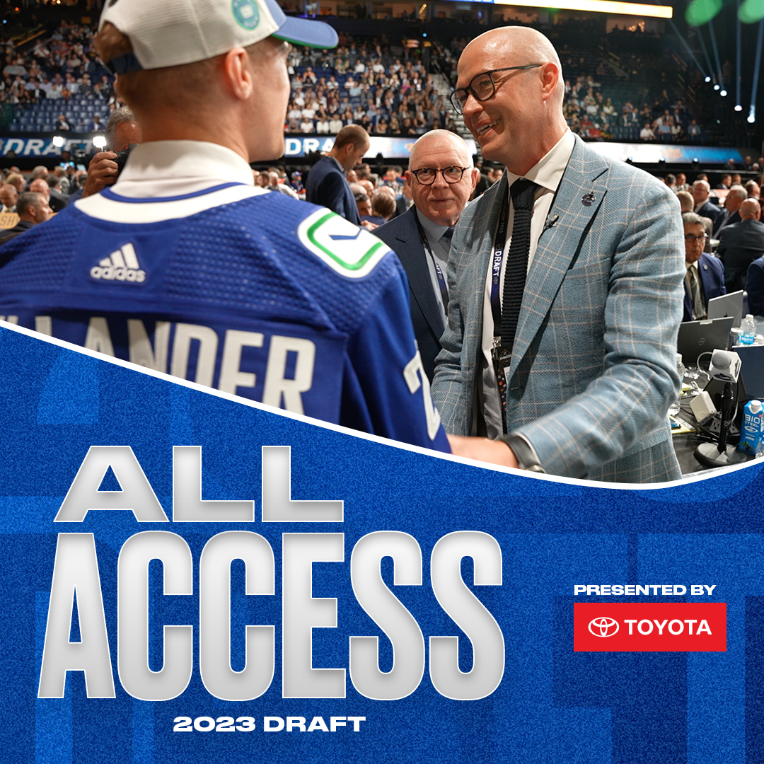"It's about who's going to be there long term. Who can help this organization when we need them to be, in the playoffs, game seven." 🎥 All Access: NHL Draft, presented by Toyota Pacific.
