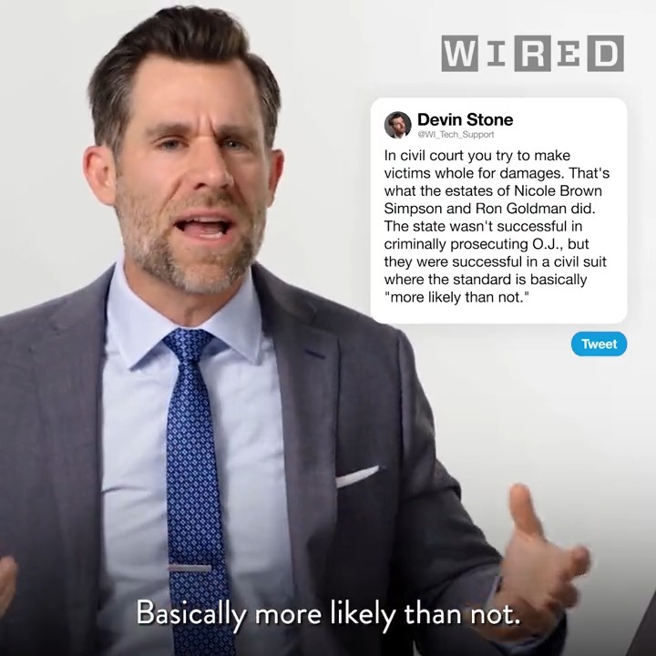 Questions about the law? Devon Stone, a practicing lawyer, and law professor, answers your questions on hate speech, courtroom threats, OJ Simpson's criminal and civil cases, and pleading the fifth amendment. LegalEagle