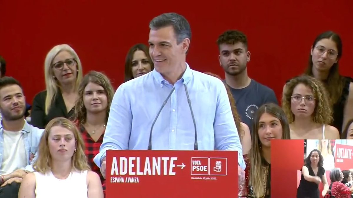 Estamos construyendo la España que se merecen nuestros hijos. Votemos por la España que soñaron nuestros abuelos y nuestras abuelas. Una España por la que luchar el próximo #23J. #Adelante #EspañaAvanza #VotaPSOE
