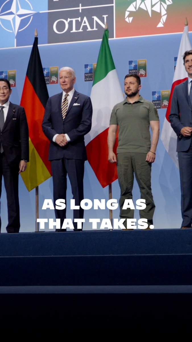 The G7's support for Ukraine will last long into the future – as long as it takes.