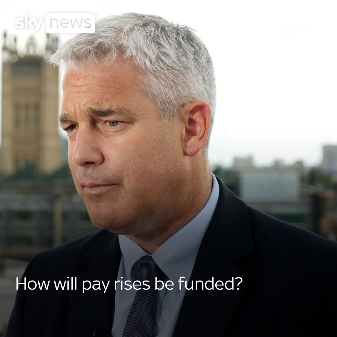 The UK will charge migrants more to access the NHS to pay for public sector pay rises, says the health secretary. Read more: