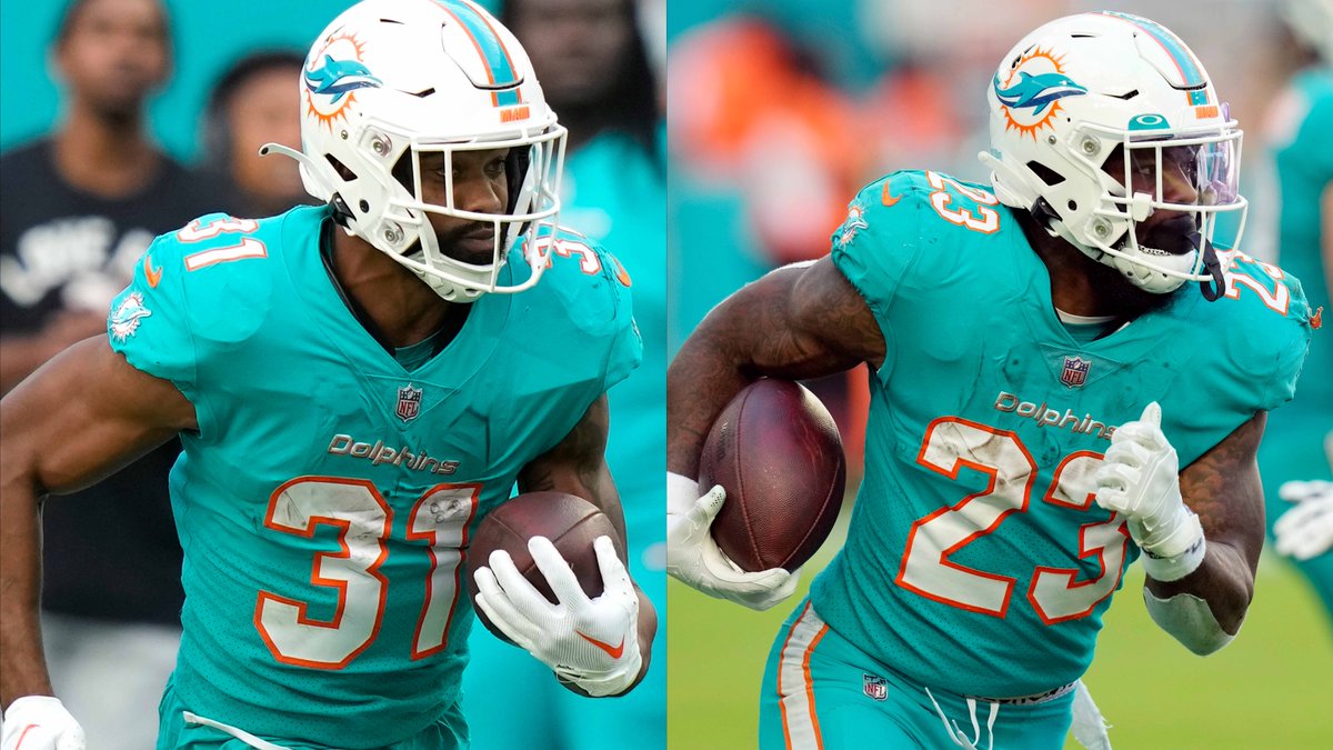 Are you ready to see this RB duo make a splash in the 2023 season? 👀 Raheem Mostert 🤝 Jeffery Wilson