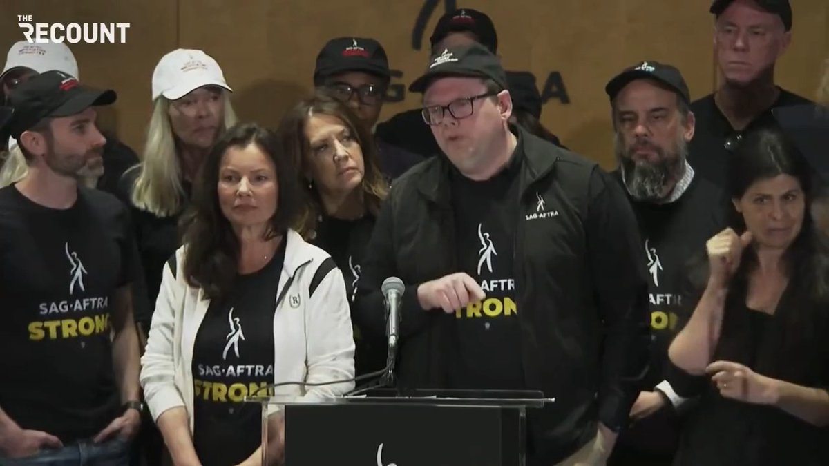 “They proposed that our background performers should be able to be scanned, get paid for one day’s pay, and their company should own that scan ... to be able to use it for the rest of eternity.” — SAG-AFTRA Director Duncan Crabtree-Ireland reveals the AMPTP’s AI proposal