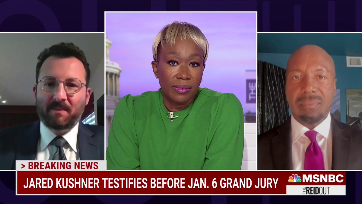 .Josh Stanton: "In each one of those stages there are a whole host of federal crimes that Trump and others could be charged with." #TheReidOut