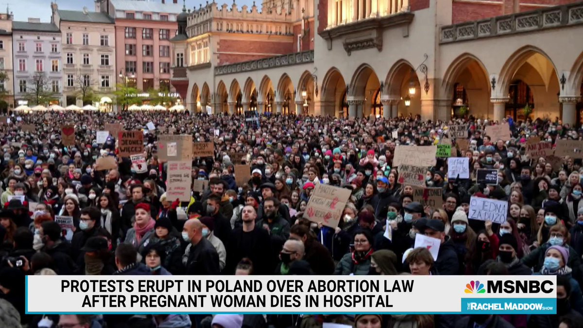 In episode 4 of Déjà News we learn that a turning point in abortion rights activism in Poland centered around the death of a 30-year-old woman who died when complications in her pregnancy resulted in septic shock. We went back and found Rachel's initial reoprting on that: