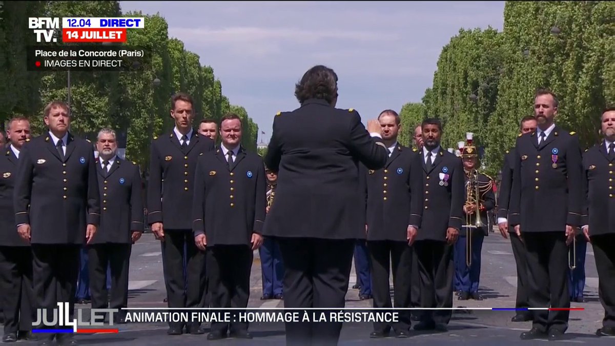 🇫🇷 Le Chœur de l'Armée française entonne le Chant des partisans en hommage à la Résistance
