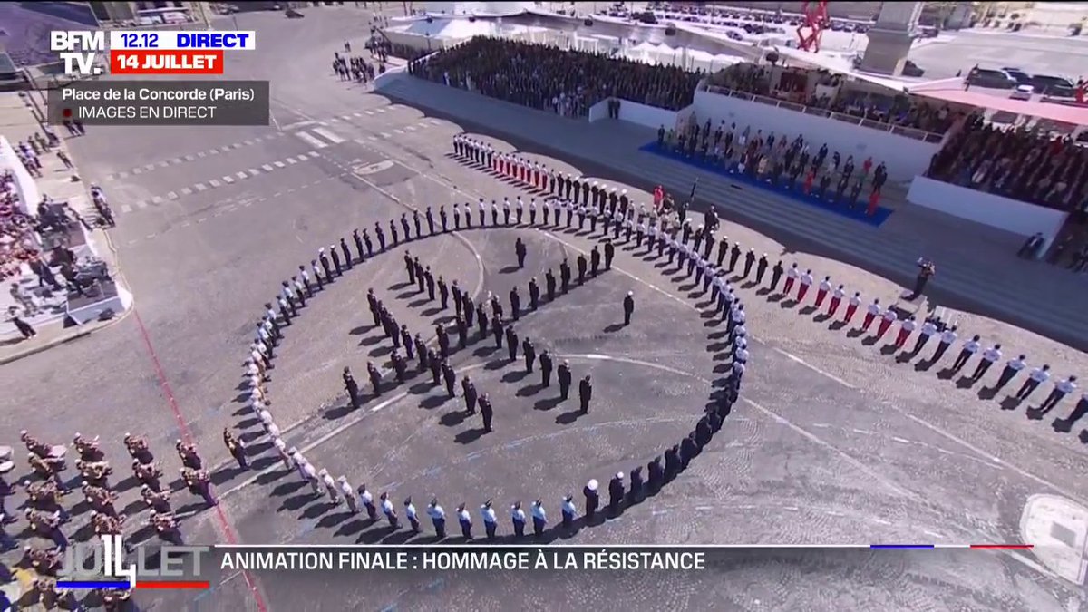 Un moment suspendu.