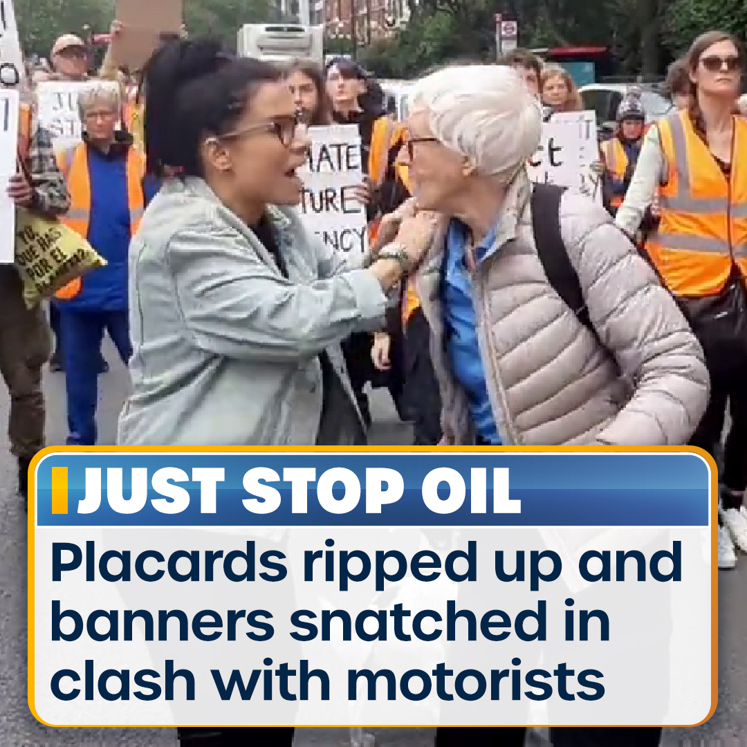 If you were stuck behind Just Stop Oil protest, what would you do?