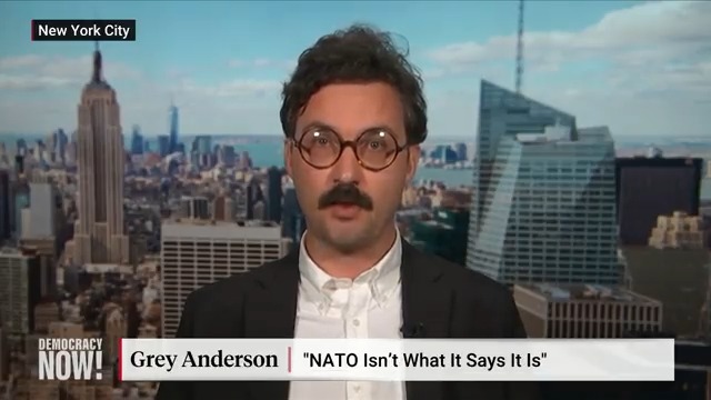 Grey Anderson, whose new piece "NATO Isn’t What It Says It Is" was published this week in The New York Times, talks about the history and future functions of the alliance.