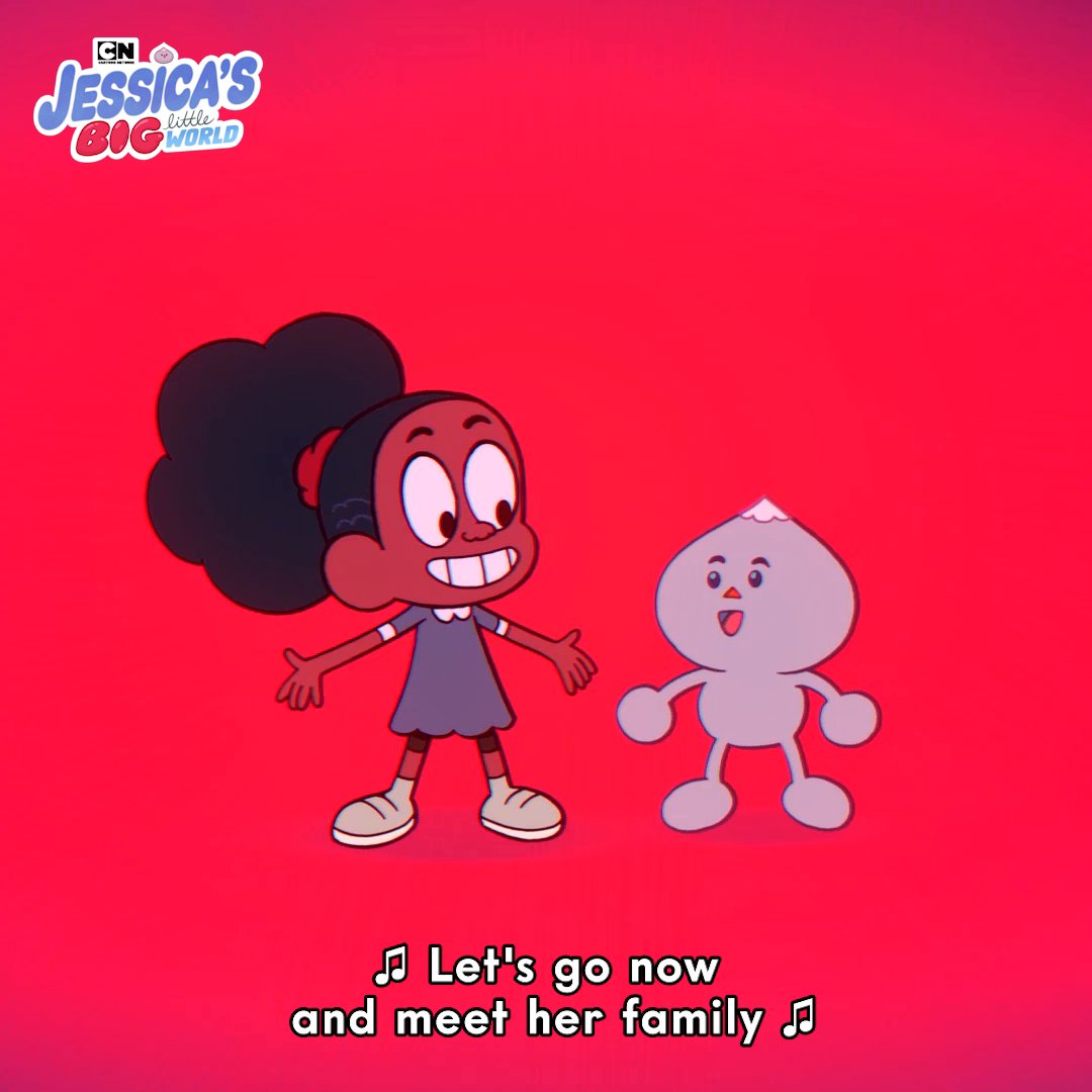 It's Jessica's world, we're just living in it 💜✨🌎 From the wonderful minds of Craig of the Creek creatives, Jessica’s Big Little World is coming to Cartoon Network this fall! ⬛️⬜️ Matt Burnett, tiffanyford, Ben Levin #CartoonNetwork #JessicasBigLittleWorld #CraigoftheCreek
