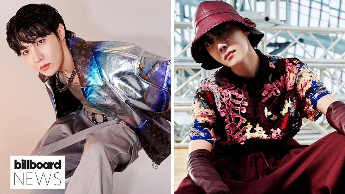 J-Hope of BTS is serving looks in Louis Vuitton’s Fall/Winter 2023 campaign. 🔥 #BillboardNews