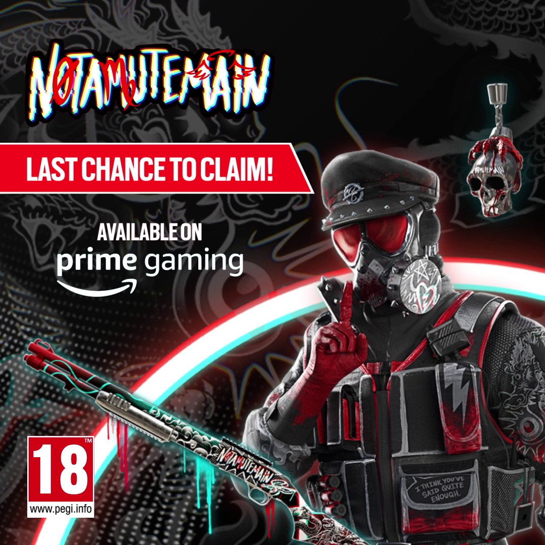 ⛓️ Only 3 days left to claim shaun 🩸's Mute bundle. Get yours now! 👇