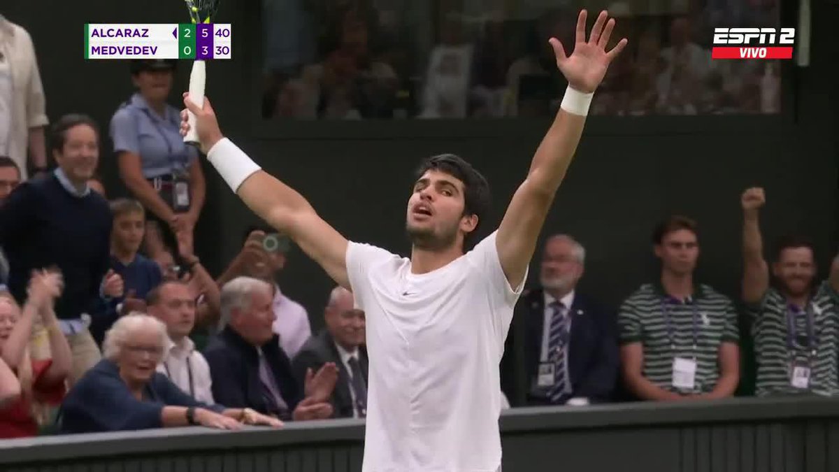 EL N°1 DEL MUNDO ESTÁ EN LA FINAL DE #WIMBLEDON. 🇪🇸✨