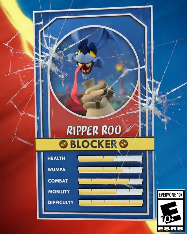 He's an N.SANE blue mutated kangaroo, and he's got the hops to prove it! #CrashTeamRumble