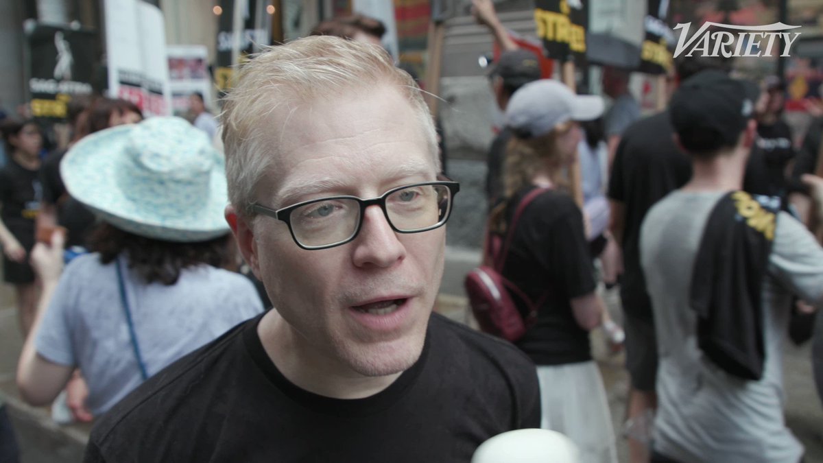 Anthony Rapp: "I don't think it's realistic for Bob Iger and other CEOs to make 27, 35, 200 million dollars a year and expect that the labor that allows them to make that kind of money demands fair wages."