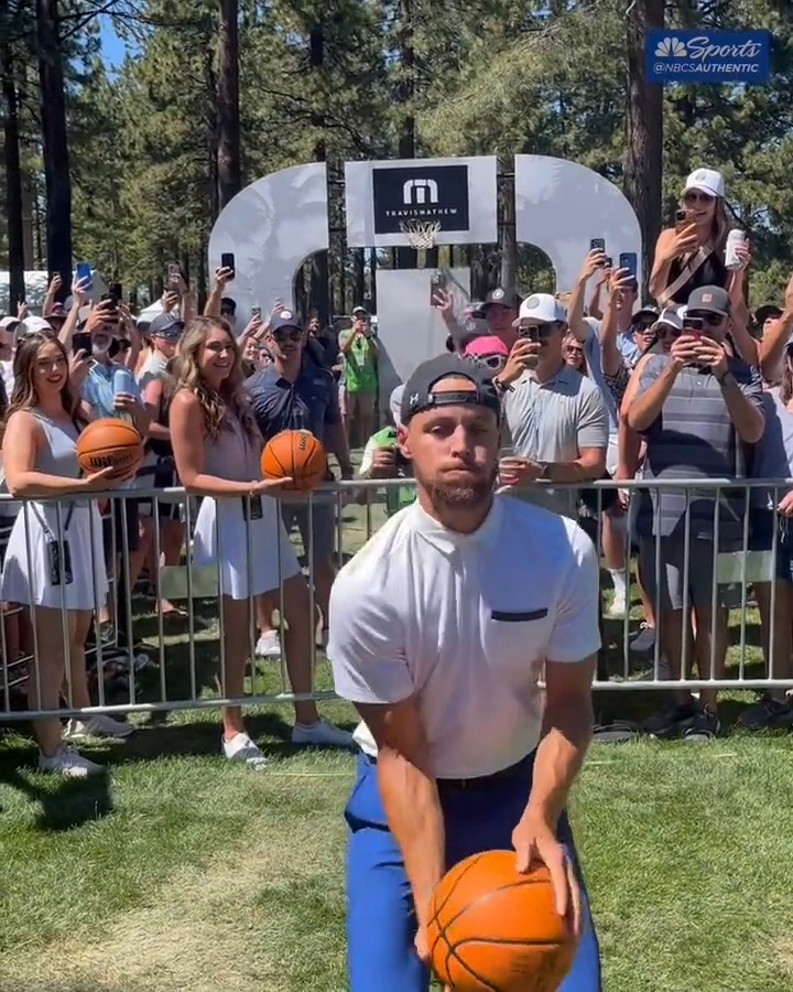 Steph really tried it 😮