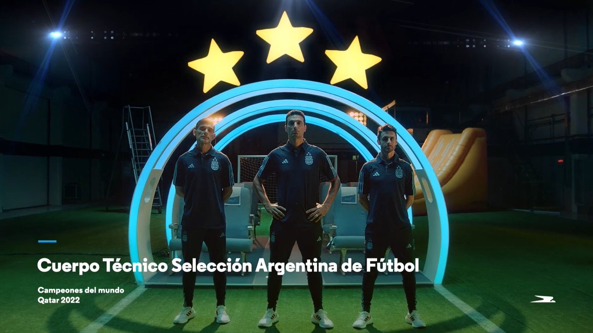 "Aimar": Por el nuevo video de seguridad de Aerolíneas Argentinas con el cuerpo técnico de la Selección