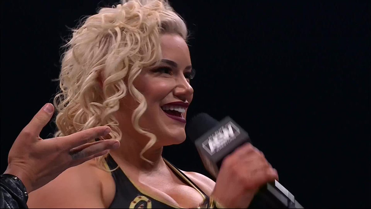Is Toni Storm worried about putting her #AEW Women’s World Title on the line against Taya Valkyrie TOMORROW NIGHT at Battle of the Belts VII? WATCH #AEWRampage on TNT! TAYA VALKYRIE | #ToniStorm | #BOTBVII