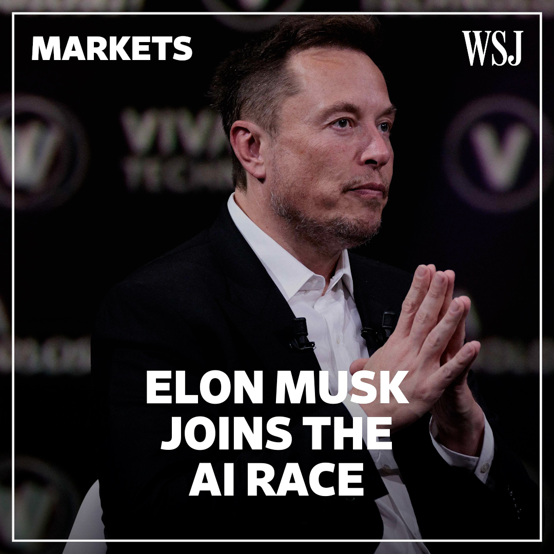 Tesla CEO Elon Musk has launched xAI, a new artificial-intelligence business, as companies race to develop alternatives to ChatGPT #WSJWhatsNow