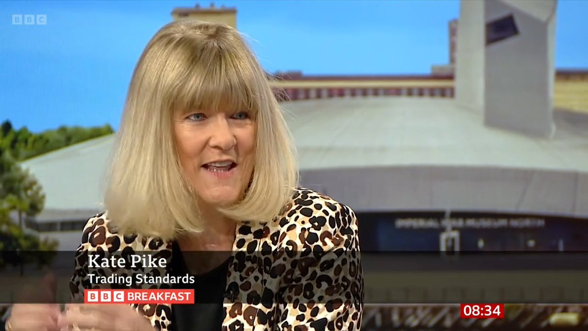 'What we need to see these [vaping] companies do is promote those takeback schemes better' Kate Pike from Trading Standards told #BBCBreakfast she disagrees with calls for a ban on the sale of disposable vapes