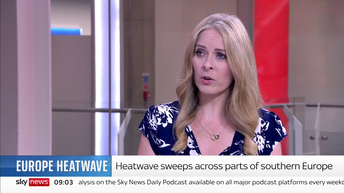 "Temperature's in Las Vegas could reach 47C". Sky's meteorologist Kirsty McCabe FRMetS talks about the potential for record-breaking temperature's in parts the U.S. - something she says is "not a great thing". 📺 Sky 501, Virgin 602, Freeview 233