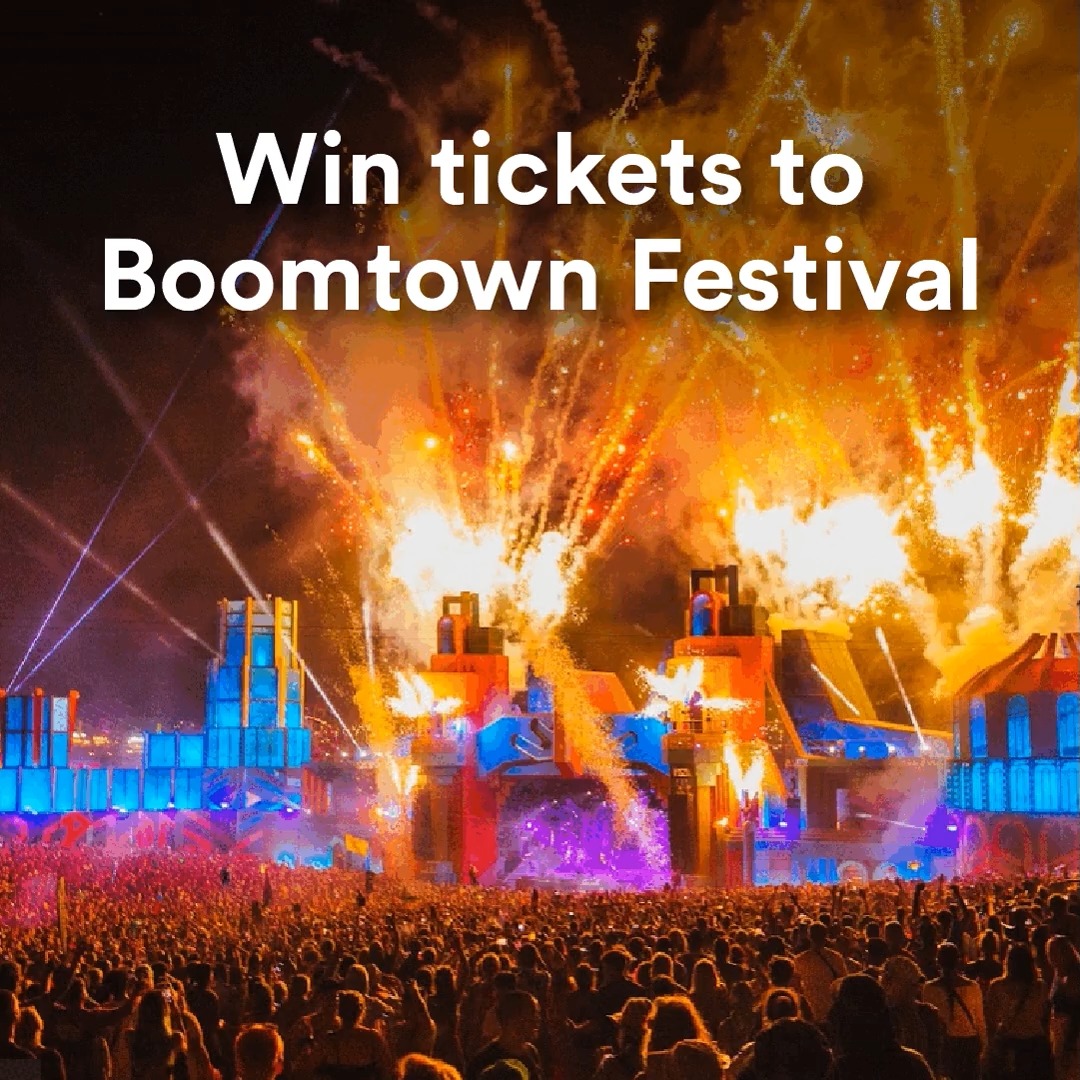 🎉 WIN 2 tickets to Boomtown Festival! 🎉 We're giving away a pair of tickets to the sold-out Boomtown to one lucky winner (plus free coach travel for two) To enter, tag a friend you'd bring with you below! 🎪🎶🪩 T&Cs here: