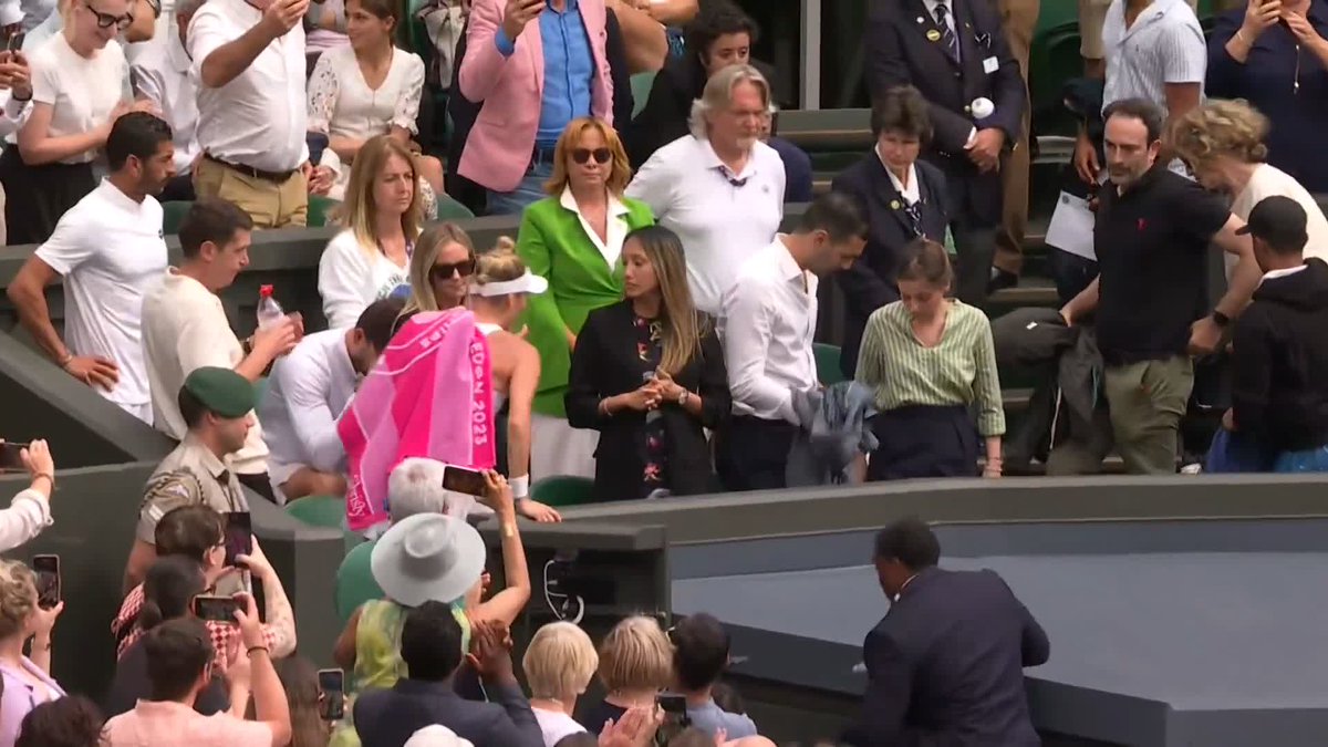 Sharing the moment with those closest to you 🥰️ #Wimbledon