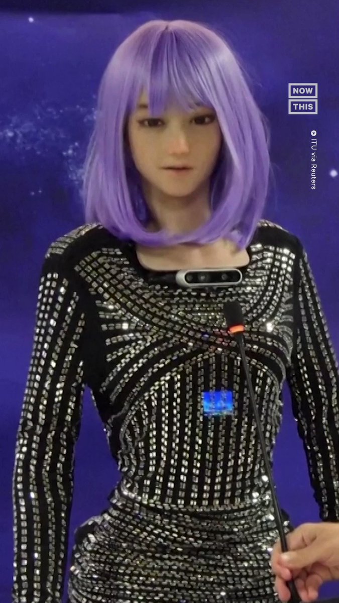 A group of humanoid robots 'held' a press conference at a UN AI event in Geneva, Switzerland, fielding questions from reporters on everything from the future of human jobs to the possibility of a machine rebellion