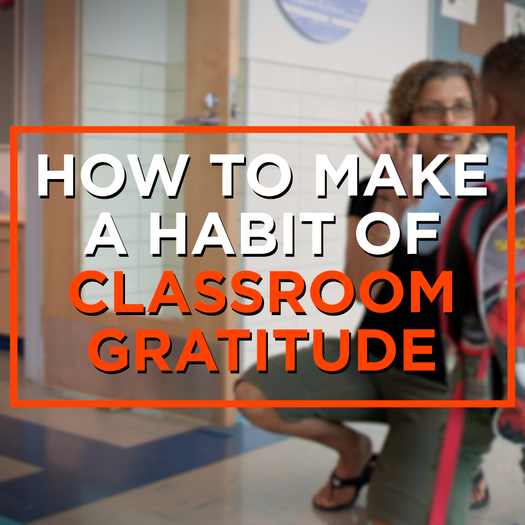Cultivating gratitude in the classroom (even if it feels awkward at first!) just might result in students who are more confident, resilient, and kind. 😄