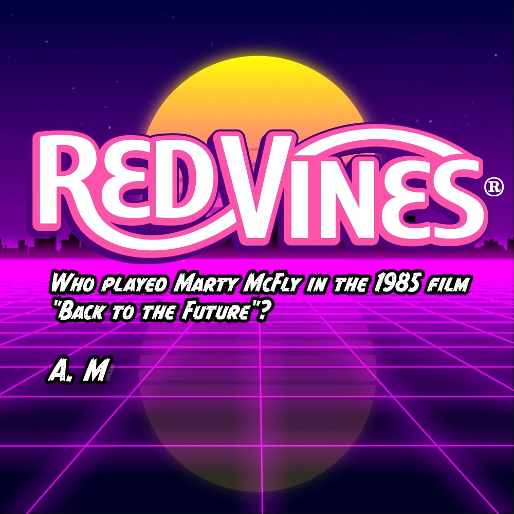 🍿🎬It's time for #RedVinesSummer 80s Movie Trivia! 🎬🍿 Test your knowledge of classic 80s movies and WIN a #RedVines Prize Package! All you have to do is leave a COMMENT by Tuesday with the correct answer for a chance to WIN. 🤩 Don't forget to Share! #PeaceLoveandVines